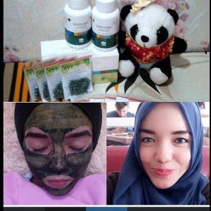 Jual Masker Wajah Spirulina Tiens Asli Murah Di Bandung